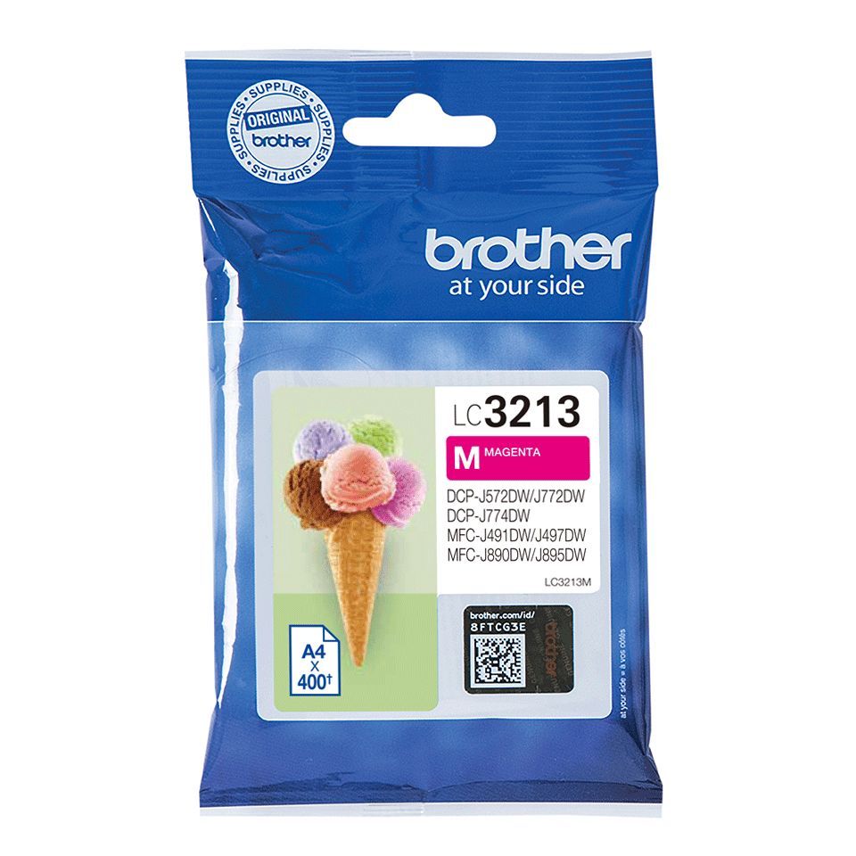 Brother LC3213M cartuccia d'inchiostro 1 pz Originale Resa elevata (XL) Magenta [LC3213M]