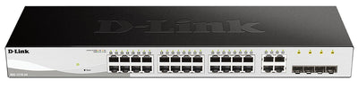 D-Link DGS-1210-24 Gestito L2 Gigabit Ethernet (10/100/1000) 1U Nero [DGS-1210-24]