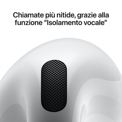Apple AirPods 4 con Active Noise Cancellation [MXP93ZM/A]