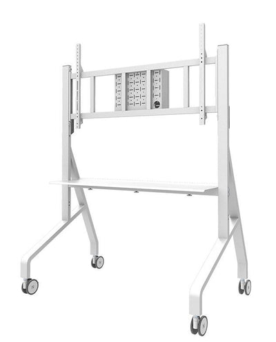 Neomounts FL50-575WH1 Carrello TV 65-115" - installazione rapida - TV [FL50-575WH1]