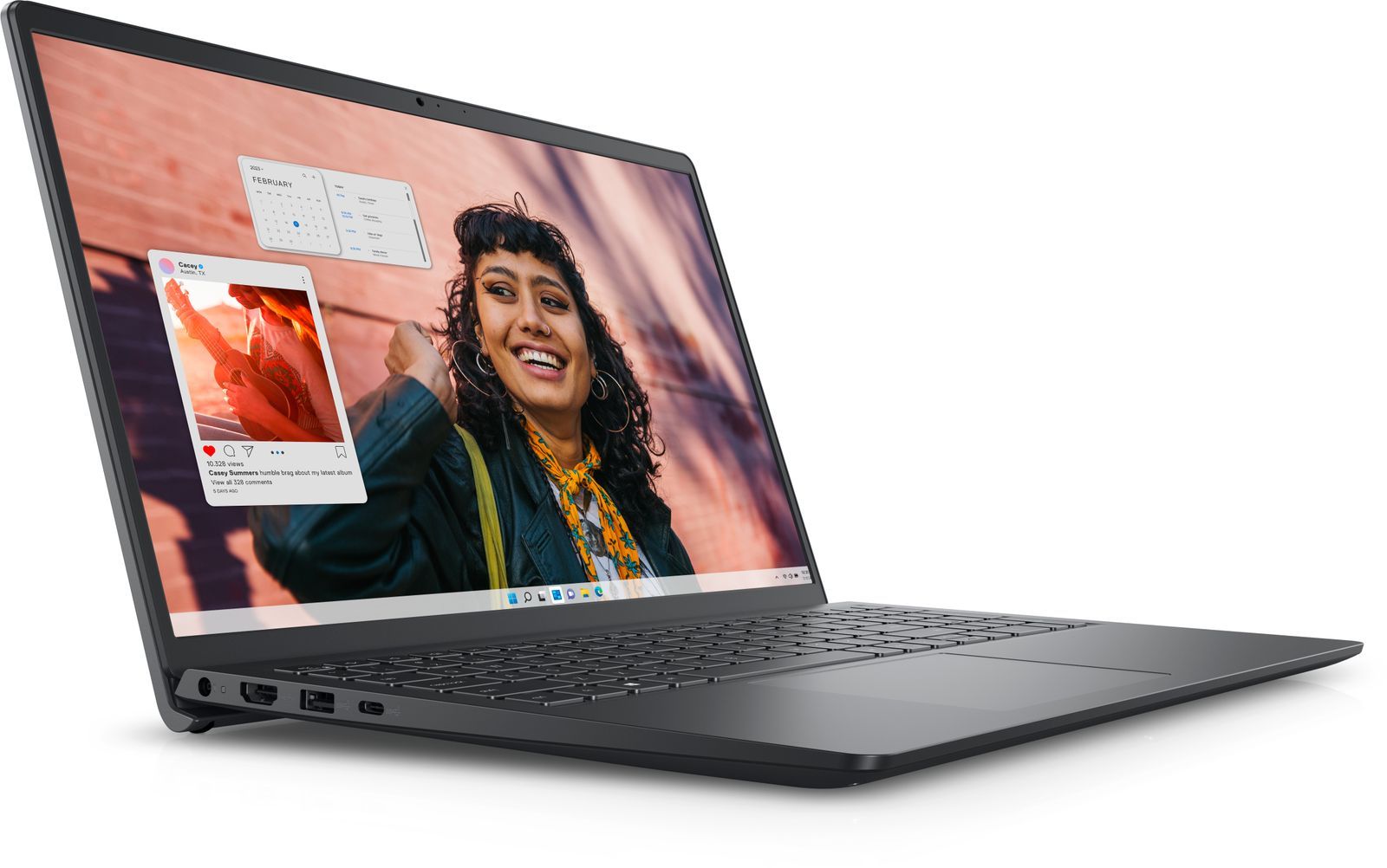 DELL Inspiron 3530 Intel Core i7 i7-1355U Computer portatile 39,6 cm (15.6") Full HD 16 GB DDR4-SDRAM 512 GB SSD Wi-Fi 6 (802.11ax) Windows 11 Home Italiano Nero [KM7K8]