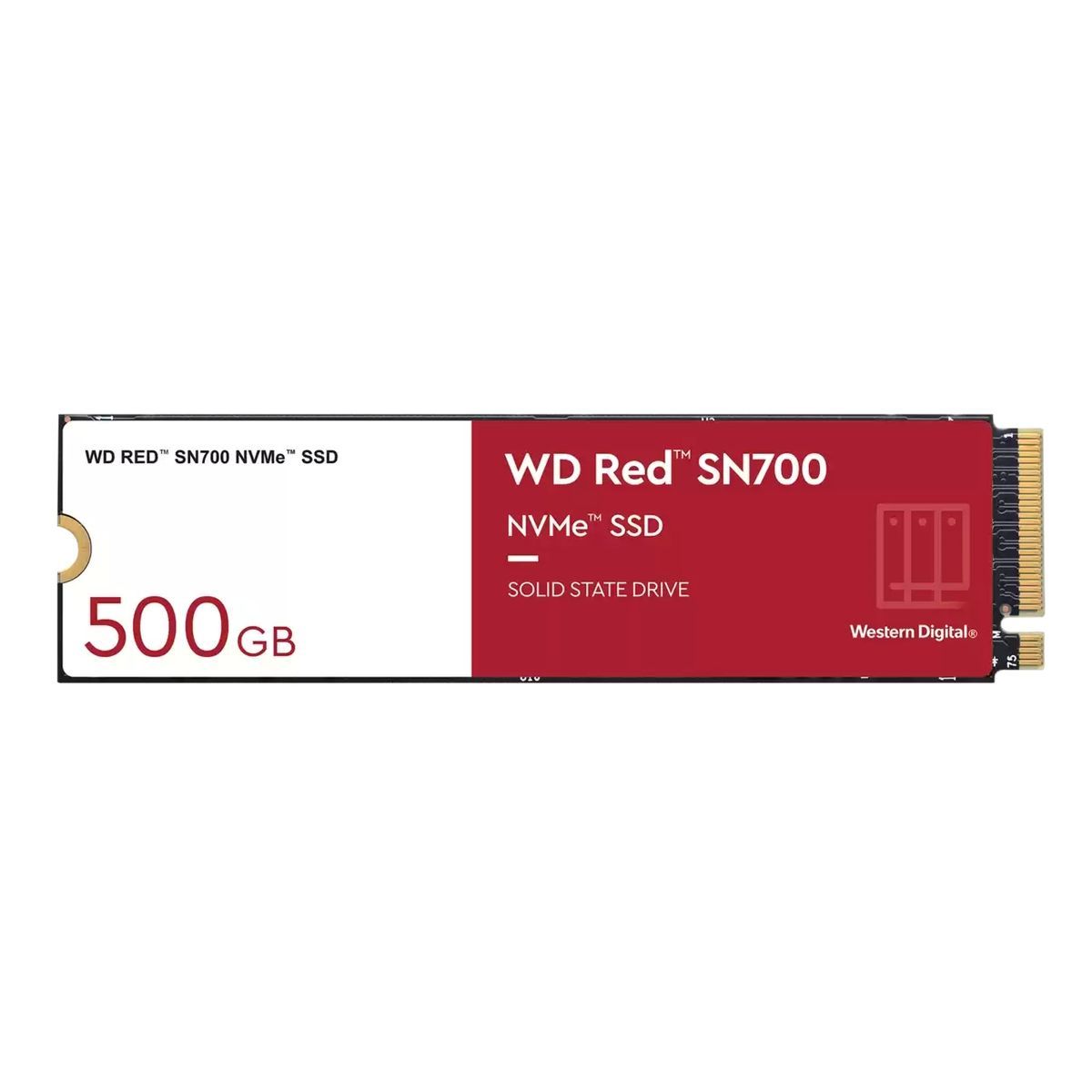 Western Digital WD Red SN700 500 GB M.2 PCI Express 3.0 NVMe [WDS500G1R0C-68BDK0]