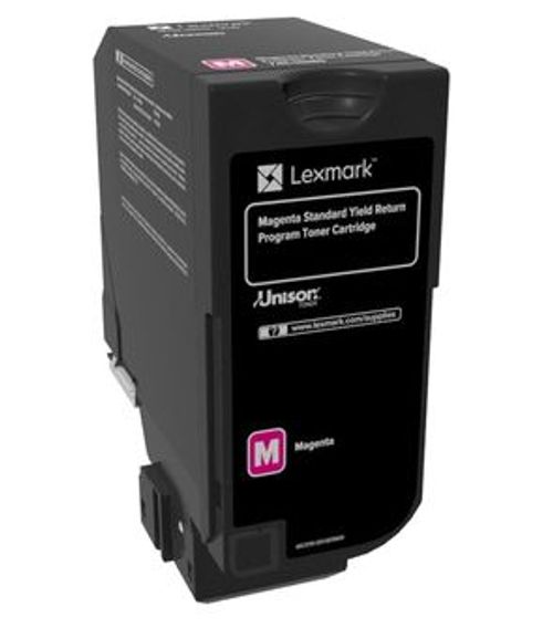 Lexmark 74C2SM0 cartuccia toner 1 pz Originale Magenta [74C2SM0]