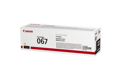 Canon 067 cartuccia toner 1 pz Originale Giallo [5099C002]