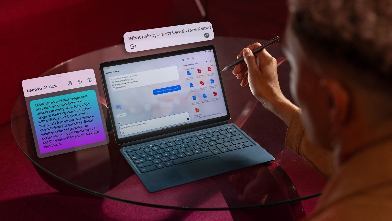 Lenovo Yoga Tab Plus TB520FU (AI) 16GB 256GB WIFI KB+Pen [ZAEG0015IT]