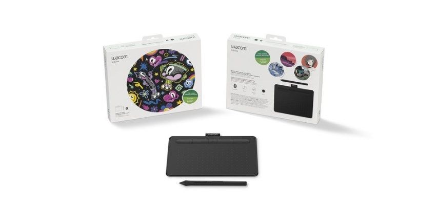 Wacom Intuos S Bluetooth tavoletta grafica Nero 2540 lpi (linee per pollice) 152 x 95 mm USB/Bluetooth [CTL-4100WLK-S] - ITPartners