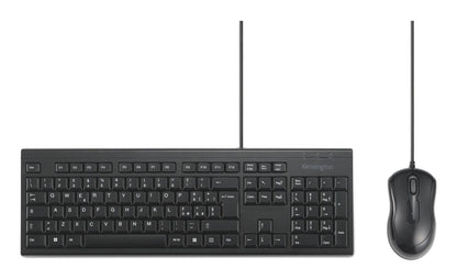 Kensington KM100 EQ tastiera Mouse incluso Ufficio USB QWERTY Italiano Nero [K75452IT]