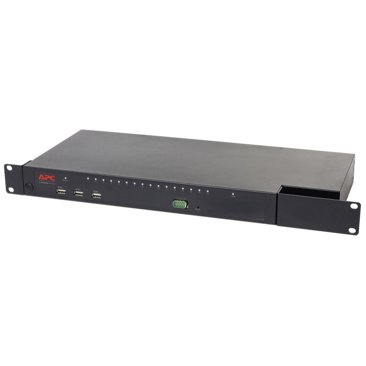 APC KVM1116R switch per keyboard-video-mouse (kvm) Montaggio rack Nero [KVM1116R]