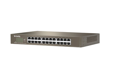 Tenda 24-port Gigabit Ethernet Switch Non gestito Blu [TEG1024D]