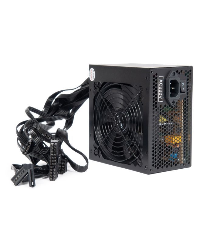 Vultech VPS-A600ER alimentatore per computer 600 W 24-pin ATX ATX Nero [VPS-A600ER]