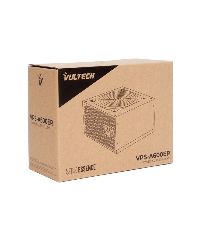 Vultech VPS-A600ER alimentatore per computer 600 W 24-pin ATX ATX Nero [VPS-A600ER]