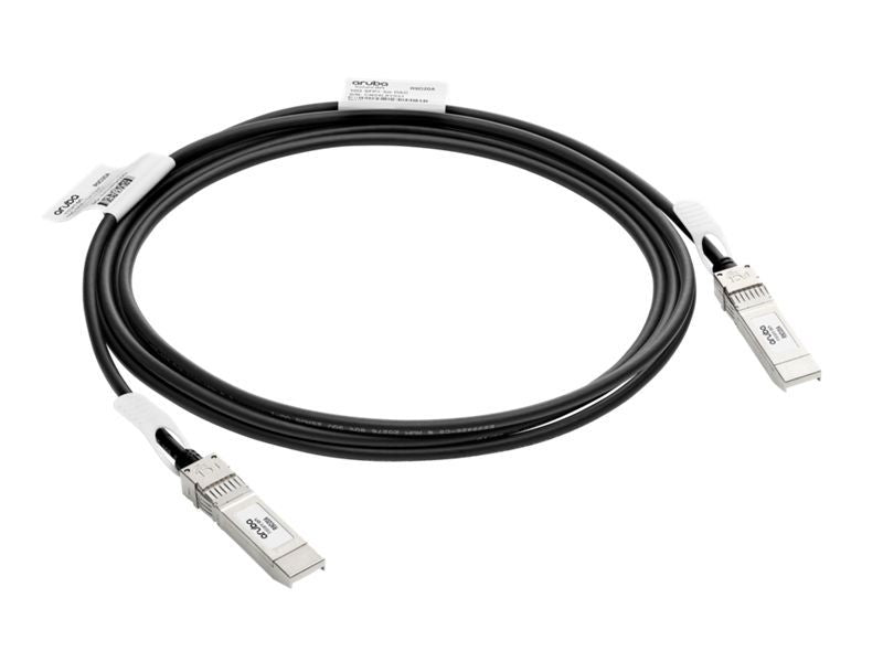 HPE Aruba Networking Networking Instant On 10G SFP+ to SFP+ 3m Direct Attach Copper Cable [R9D20A]