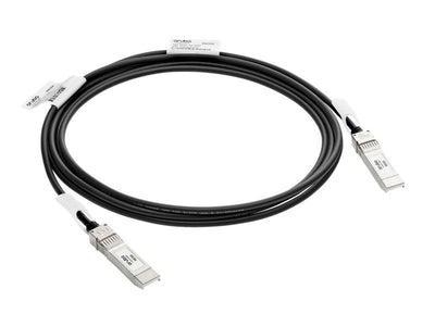 HPE Aruba Networking Networking Instant On 10G SFP+ to SFP+ 3m Direct Attach Copper Cable [R9D20A]