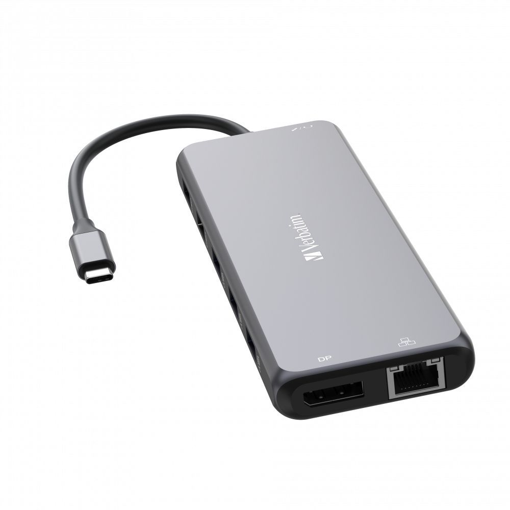 Verbatim CMH-13 USB tipo-C 10000 Mbit/s Argento [32153]