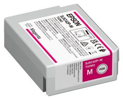Epson SJIC42P-M Ink cartridge for ColorWorks C4000e ( Magenta) [C13T52M340]