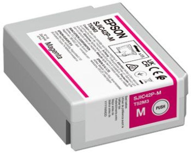 Epson SJIC42P-M cartuccia d'inchiostro 1 pz Compatibile Magenta [C13T52M340]