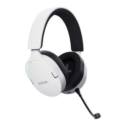 Trust GXT 491W FAYZO Auricolare Con cavo e senza cavo A Padiglione Gaming USB tipo-C Bluetooth Nero, Bianco [25304]