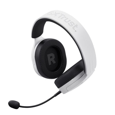 Trust GXT 491W FAYZO Auricolare Con cavo e senza cavo A Padiglione Gaming USB tipo-C Bluetooth Nero, Bianco [25304]
