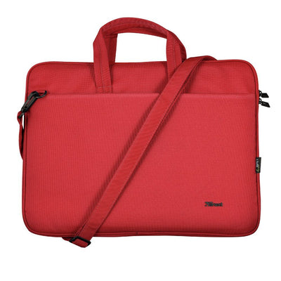 Trust Bologna Sottile borsa per laptop ecocompatibile, per laptop da 16 pollici - Rosso [24449]