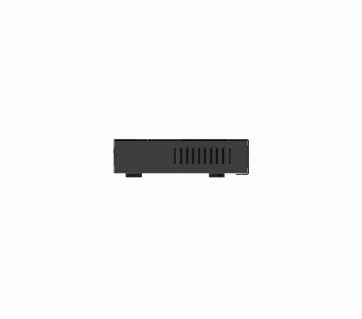 NETGEAR GS305Pv3 Non gestito Gigabit Ethernet (10/100/1000) Supporto Power over Ethernet (PoE) Nero [GS305P-300EUS]