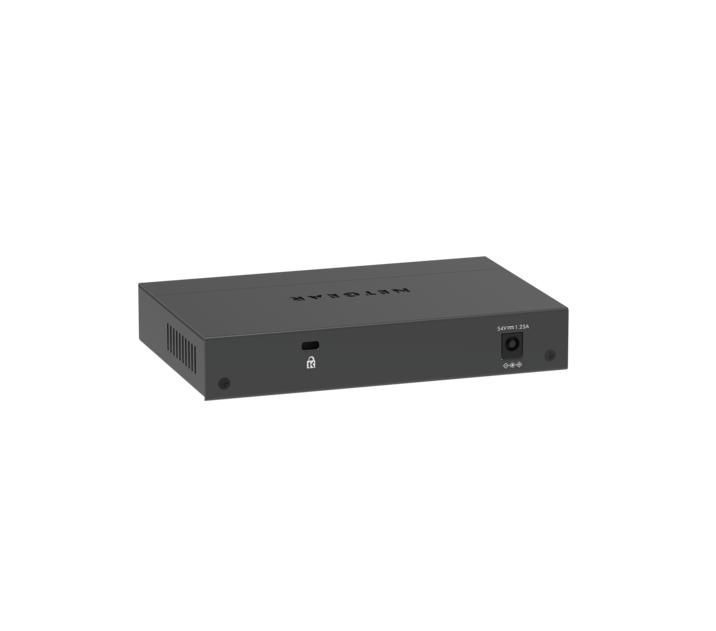 NETGEAR GS305Pv3 Non gestito Gigabit Ethernet (10/100/1000) Supporto Power over Ethernet (PoE) Nero [GS305P-300EUS]