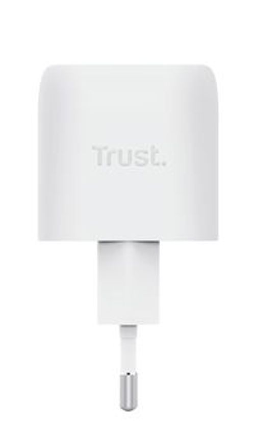 Trust Maxo Caricabatteria USB-C GaN da 30 W - Bianco EU [25520]