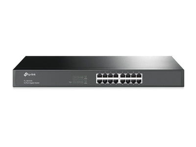 TP-Link TL-SG1016 switch di rete Non gestito Gigabit Ethernet (10/100/1000) 1U Nero [TL-SG1016]