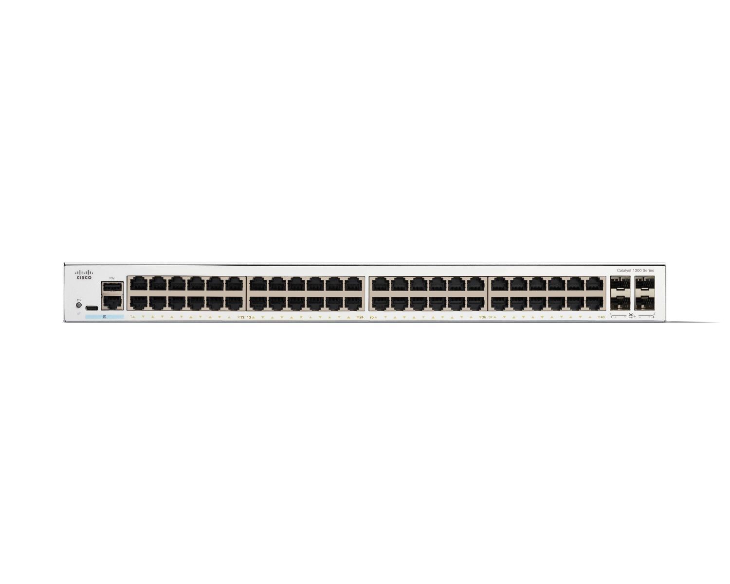 Cisco C1300-48T-4X switch di rete Gestito L2/L3 Gigabit Ethernet (10/100/1000) Bianco [C1300-48T-4X]
