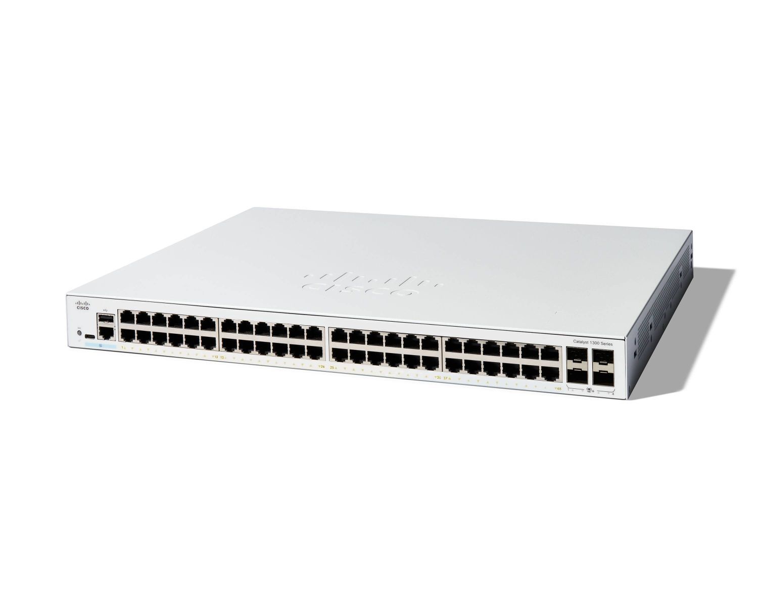 Cisco C1300-48T-4X switch di rete Gestito L2/L3 Gigabit Ethernet (10/100/1000) Bianco [C1300-48T-4X]