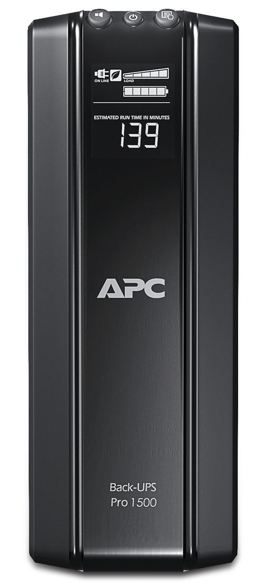 APC Back-UPS Pro gruppo di continuità (UPS) A linea interattiva 1,5 kVA 865 W 10 presa(e) AC [BR1500GI]