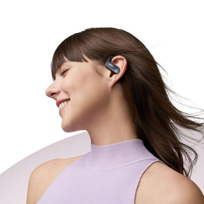 SHOKZ OpenFit Air Auricolare Wireless A clip Chiamate/Musica/Sport/Tutti i giorni Bluetooth Nero [T511-ST-BK]