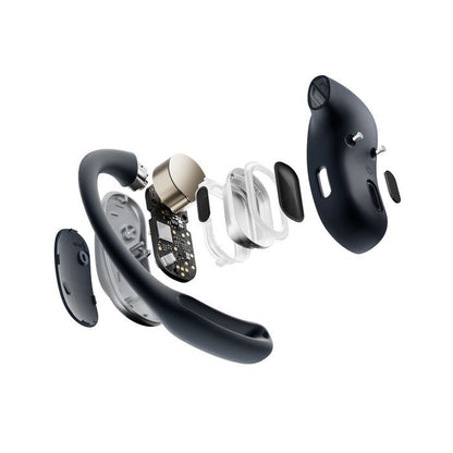 SHOKZ OpenFit Air Auricolare Wireless A clip Chiamate/Musica/Sport/Tutti i giorni Bluetooth Nero [T511-ST-BK]
