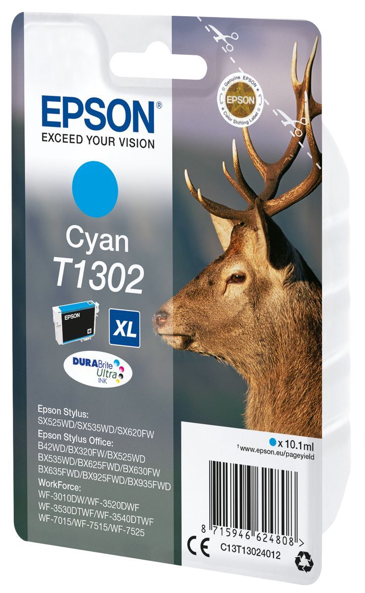 Epson Stag Cartuccia Ciano [C13T13024012]