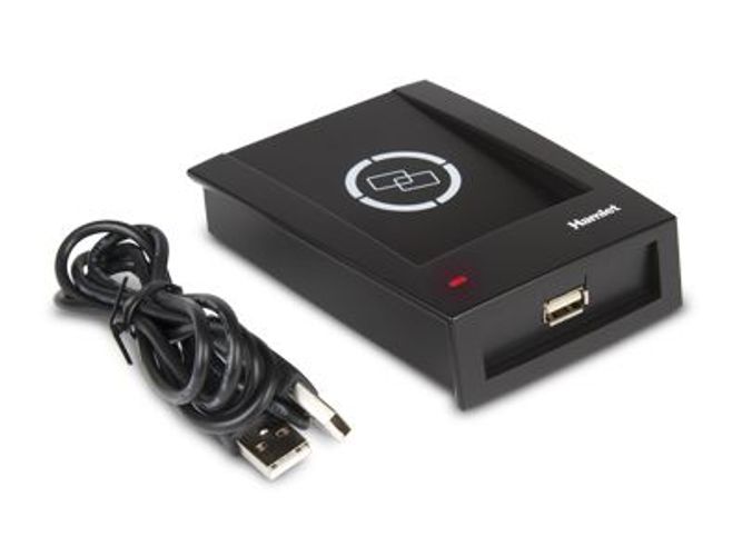 Hamlet HURTAG1356 lettore RFID USB Nero [HURTAG1356]