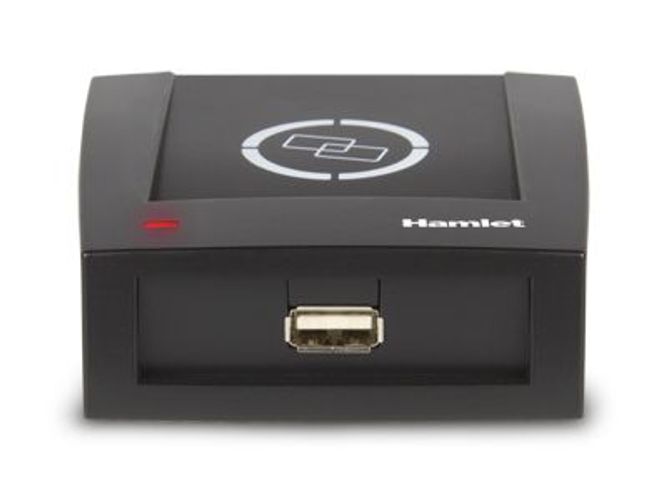 Hamlet HURTAG1356 lettore RFID USB Nero [HURTAG1356]