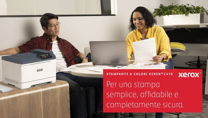 Xerox C410 A4 40 ppm Stampante fronte/retro PS3 PCL5e/6 2 vassoi 251 fogli [C410V_DN] - ITPartners