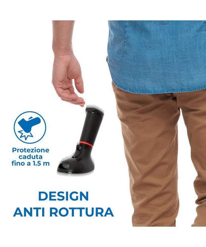 Vultech Barcode Scanner Wireless 2.4 Ghz E Bluetooth 1D 2D [BC-07MWBT]