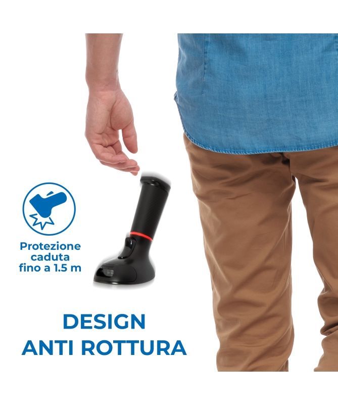 Vultech Barcode Scanner Wireless 2.4 Ghz E Bluetooth 1D 2D [BC-07MWBT]