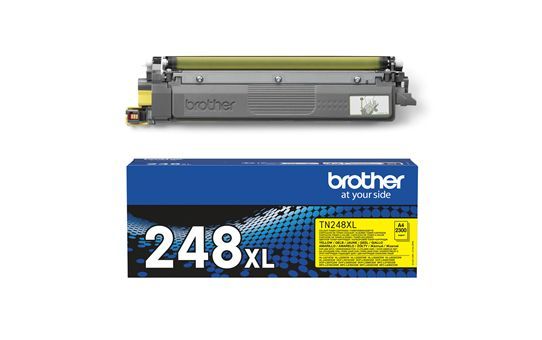 Brother TN-248XLY cartuccia toner 1 pz Originale Giallo [TN248XLY]