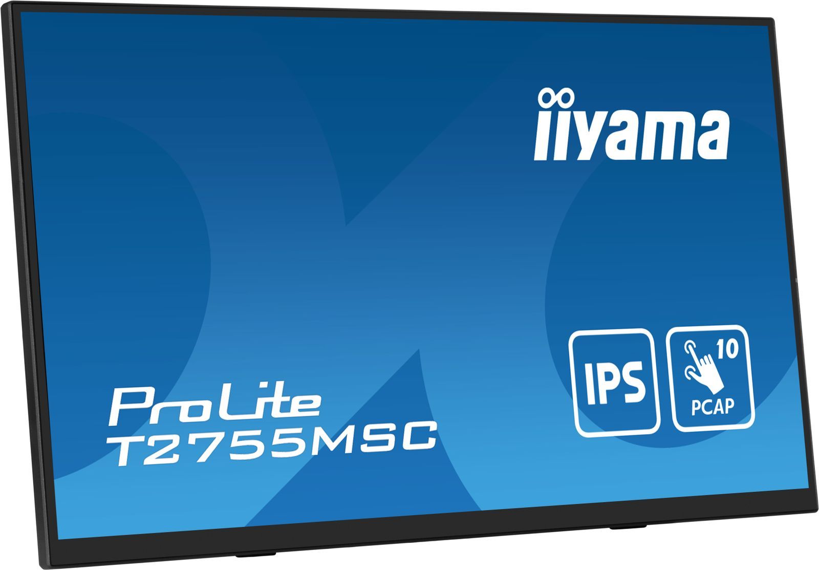 iiyama ProLite T2755MSC-B1 Monitor PC 68,6 cm (27") 1920 x 1080 Pixel Full HD LED Touch screen Da tavolo Nero [T2755MSC-B1]