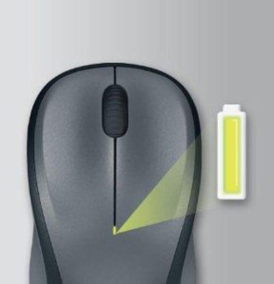 Logitech M235 mouse Ufficio Ambidestro RF Wireless Ottico 1000 DPI [910-002201]
