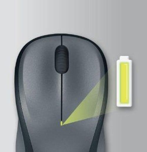 Logitech M235 mouse Ufficio Ambidestro RF Wireless Ottico 1000 DPI [910-002201]