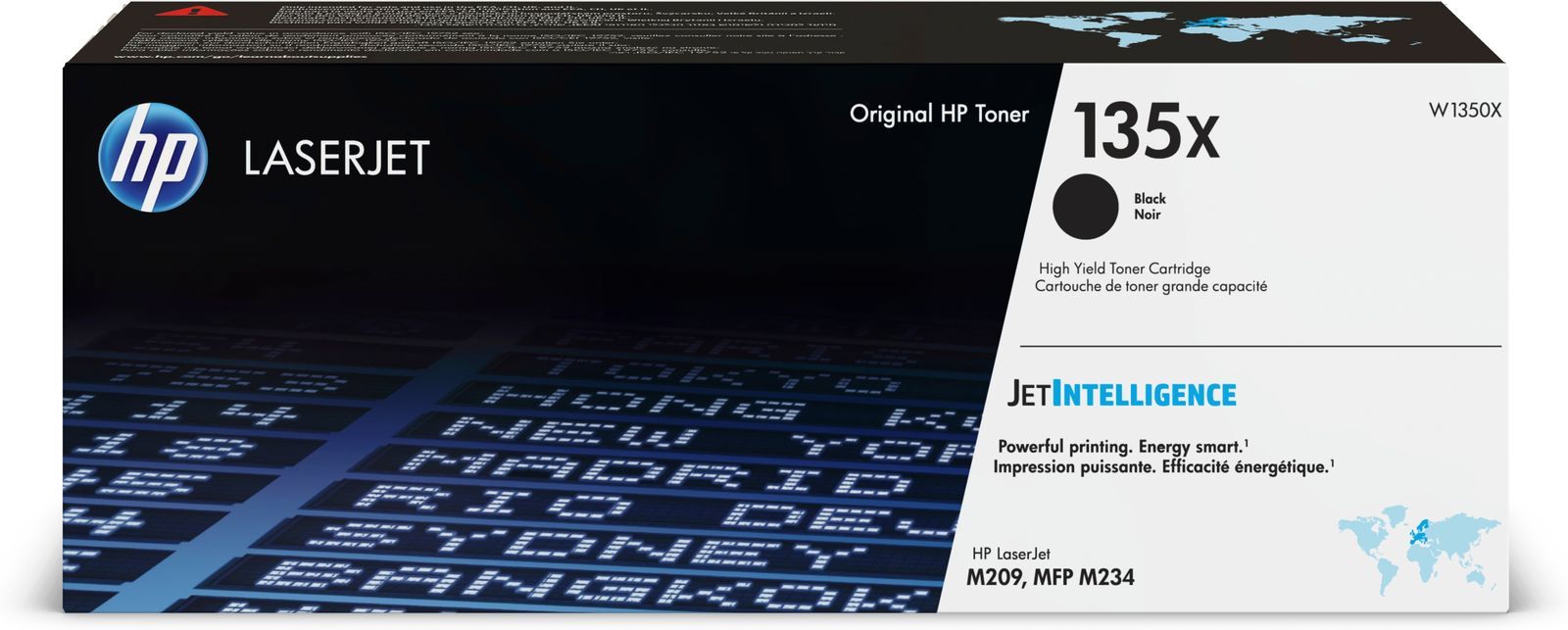 HP LaserJet Cartuccia Toner Nero Originale 135X ad alta capacità [W1350X]