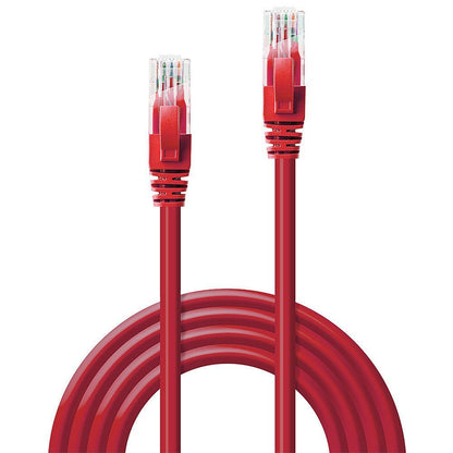 Lindy 48037 cavo di rete Rosso 10 m Cat6 U/UTP (UTP) [LINDY48037] - ITPartners