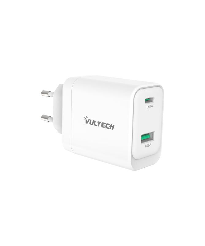 CARICATORE ADATTATORE UNIVERSALE TYPE-C 1 BIANCO [CC45-1C1A]