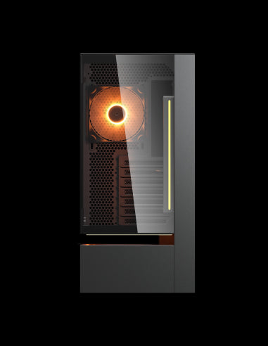 COUGAR CASE M.TOWER CFV235 TG 240 REV+120ARGB FAN RGB HUB SYNC LED STRIP [CGR-2DA4B]