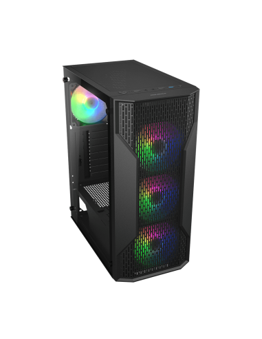 COUGAR CASE MID TOWER MX110 RGB NERO 4x120 supp 240AIO [CGR-2BD2B-RGB]