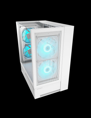 COUGAR CASE MID TOWER OMNY X WHITE 2*TG 4*FAN ARGB + HUB (supp GPU VERTICAL [CGR-2WA3W-RGB]