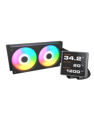 COUGAR RAFF. LIQUIDO POSEIDON VISTEK PRO ARGB 240 IPS TFT 3.9'' [CGR-PSDVPRGB-B-240]