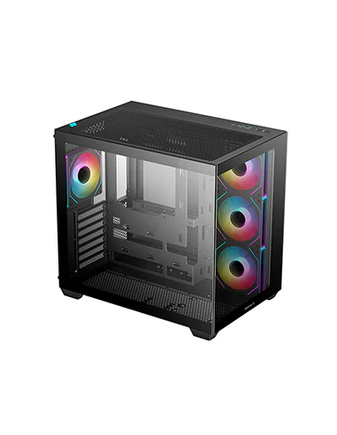 DEEPCOOL CASE MID TOWER CG530 7F NERO 7 FAN 120mm 2TG [R-CG530-BKAGA7-G]